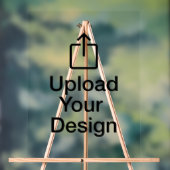 18" x 24" Acryl Teken, Upload uw ontwerp Bord (Neutraal)