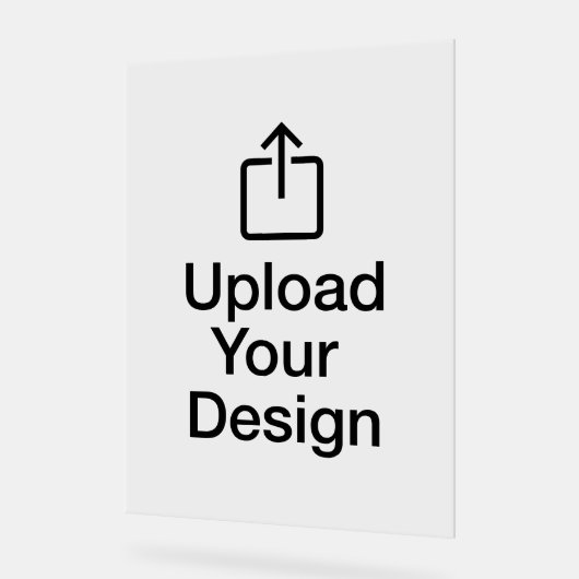18" x 24" Acryl Teken, Upload uw ontwerp Bord (Hoek)