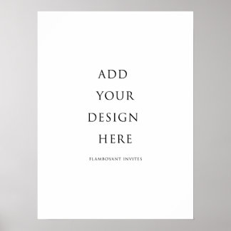 18 x 24 inch (45 x 61 cm) Signage/Poster Poster