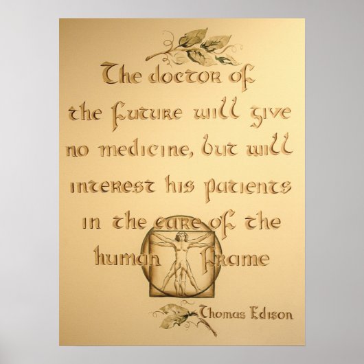 18 x 24-inch Doctor in het toekomstige Poster (Voorkant)