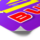 18 x 24-inch Giggle Bellies BeeWee Birthday Poster (Hoek)