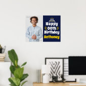 18 x 24-inch Happy Birthday elk jaar Poster papier (Thuiskantoor)