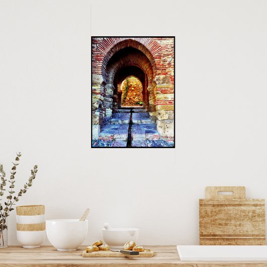 18 x 24-inch Poster (halfgloss) Zie het Spaanse Co (Keuken)