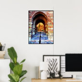 18 x 24-inch Poster (halfgloss) Zie het Spaanse Co (Thuiskantoor)