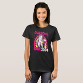 18 Years Old Unicorn Flossing 18th Birthday Girl U T-shirt (Voorkant volledig)