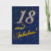 18de de partijUitnodiging van de Verjaardag (Voorkant)