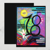 18de partij kaart (Voorkant / Achterkant)