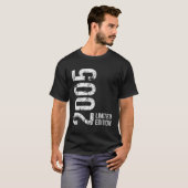 18e 18 jaar 2005 t-shirt (Voorkant volledig)