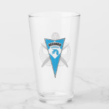 18e Abn. Corps Recondo Beer Glass