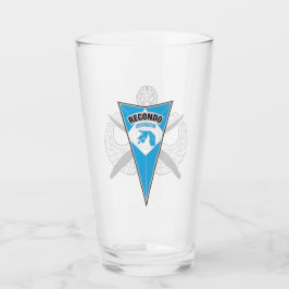 18e Abn. Corps Recondo Beer Glass Glas