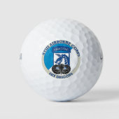 18e Airborne Corps Golf Balls Golfballen (Voorkant)