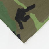 18e Airborne Corps Recondo Camo Fleece Blanket Deken (Hoek)