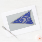 18e Airborne Recondo - Fort Bragg - Infanterieblau Rechthoekige Sticker (Envelop)