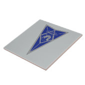 18e Airborne Recondo - Fort Bragg - Infanterieblau Tegeltje (Zijkant)