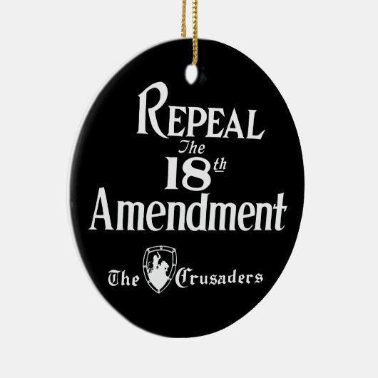 18e amendement keramisch ornament (Rechts)