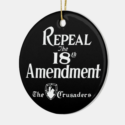 18e amendement keramisch ornament (Links)