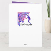 18e 'Birthday rock'-klimkaart Kaart (Achterkant)