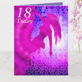 18e 'Birthday rock'-klimkaart Kaart
