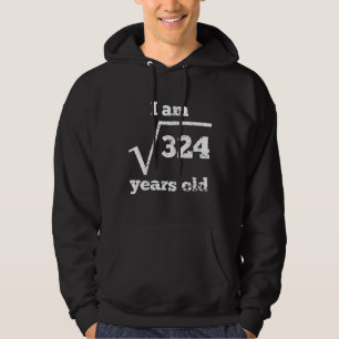 18e Birthday Square Root Hoodie