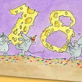 18E BIRTHDAY-wenskaart van Nicole Janes Kaart