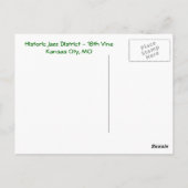 18e Briefkaart Vine Kansas (Achterkant)