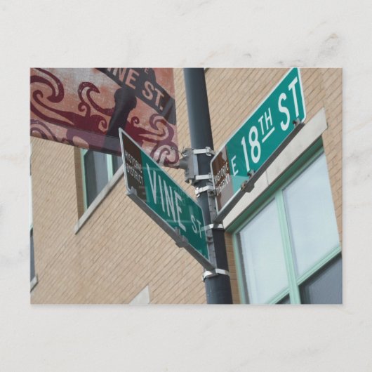 18e Briefkaart Vine Kansas (Voorkant)