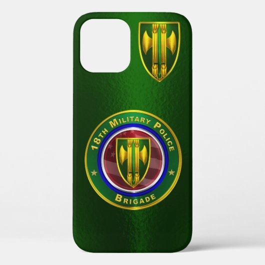 18e brigade van de militaire politie Case-Mate iPhone case (Achterkant)