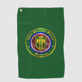 18e brigade van de militaire politie golfhanddoek