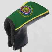 18e brigade van de militaire politie golfheadcover (3/4 voorkant)