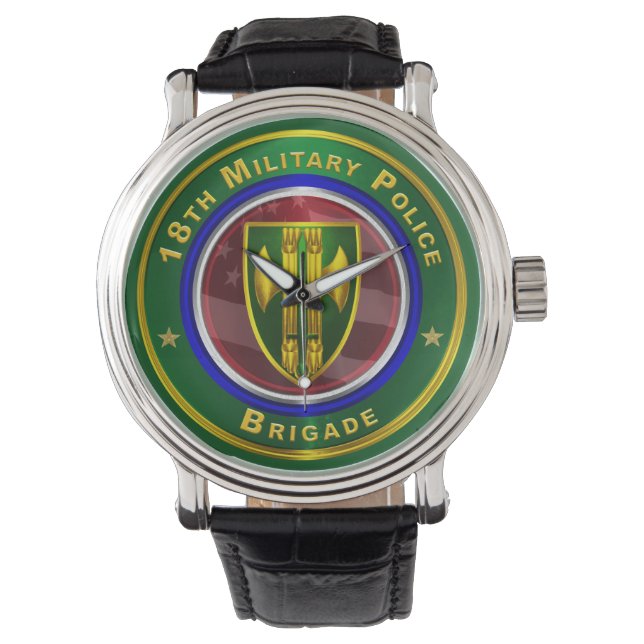 18e brigade van de militaire politie horloge (Voorkant)