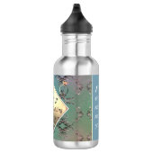 18e bruiloft Jubileum Acquamarine Kleur Waterfles (Rechts)