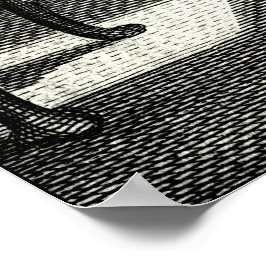 18e C. Grim Reaper bezoek Poster (Hoek)