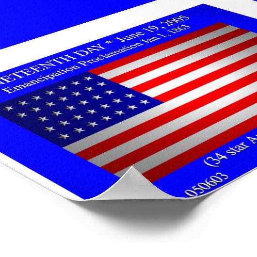 18e dag (afdrukken) poster (Hoek)