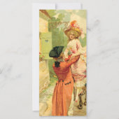 18e eeuw Carriage Photo Card (Voorkant)