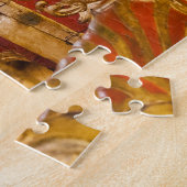 18e eeuw: detail van de coach. Museum van de Coche Legpuzzel (Zijkant)