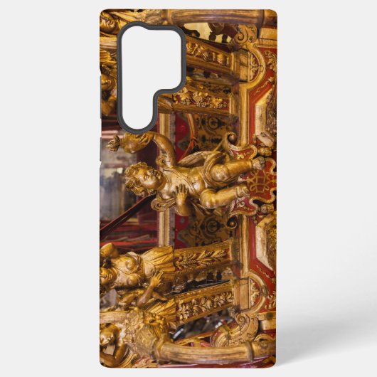 18e eeuw: detail van de coach. Museum van de Coche Samsung Galaxy Hoesje (Achterkant)