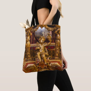 18e eeuw: detail van de coach. Museum van de Coche Tote Bag