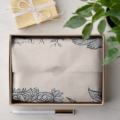 18e eeuw Fabric-ontwerp Tissuepapier (Geschenk)