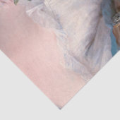 18e eeuw Maiden Tissuepapier (Detail)