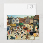 18e eeuw Masterrundvleesmarkt Briefkaart (Voorkant / Achterkant)