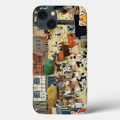 18e eeuw Masterrundvleesmarkt Case-Mate iPhone Case (Achterkant)