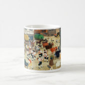 18e eeuw Masterrundvleesmarkt Koffiemok (Center)