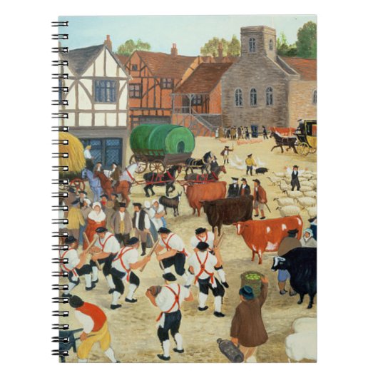 18e eeuw Masterrundvleesmarkt Notitieboek (Voorkant)