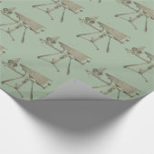 18e eeuw Microscoop Antiek wetenschapsINSTRUMENT Cadeaupapier (Hoek)