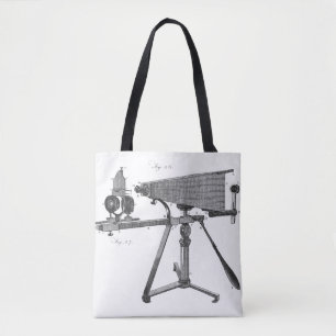 18e eeuw Microscoop Antiek wetenschapsINSTRUMENT Tote Bag