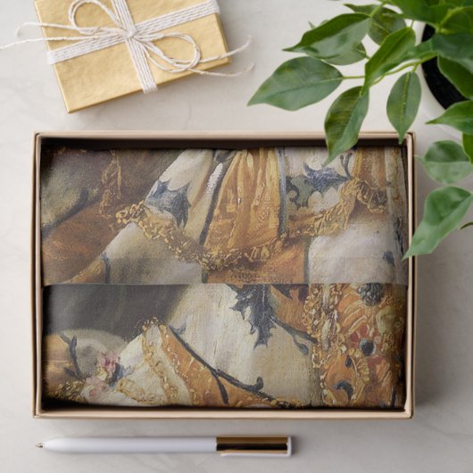 18e eeuw Mode-uitgang Tissuepapier (Geschenk)