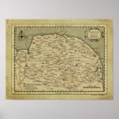 18e eeuw Norfolk Poster (Voorkant)