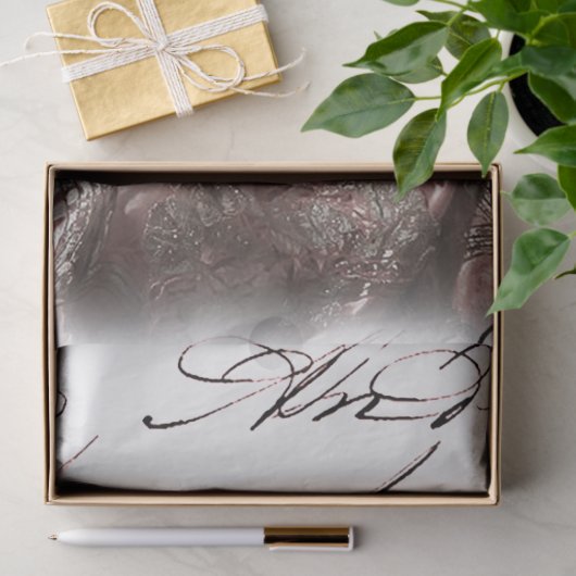 18e eeuw Royal Ephemera French Tissuepapier (Geschenk)