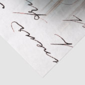 18e eeuw Royal Ephemera French Tissuepapier (Detail)