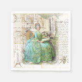 18e eeuw Royal Ephemera Servet (Voorkant)